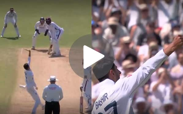 [Watch] Pakistan-Born England Spinner ‘Pumps His Fist In Air’ After First Test Wicket At 'Home'